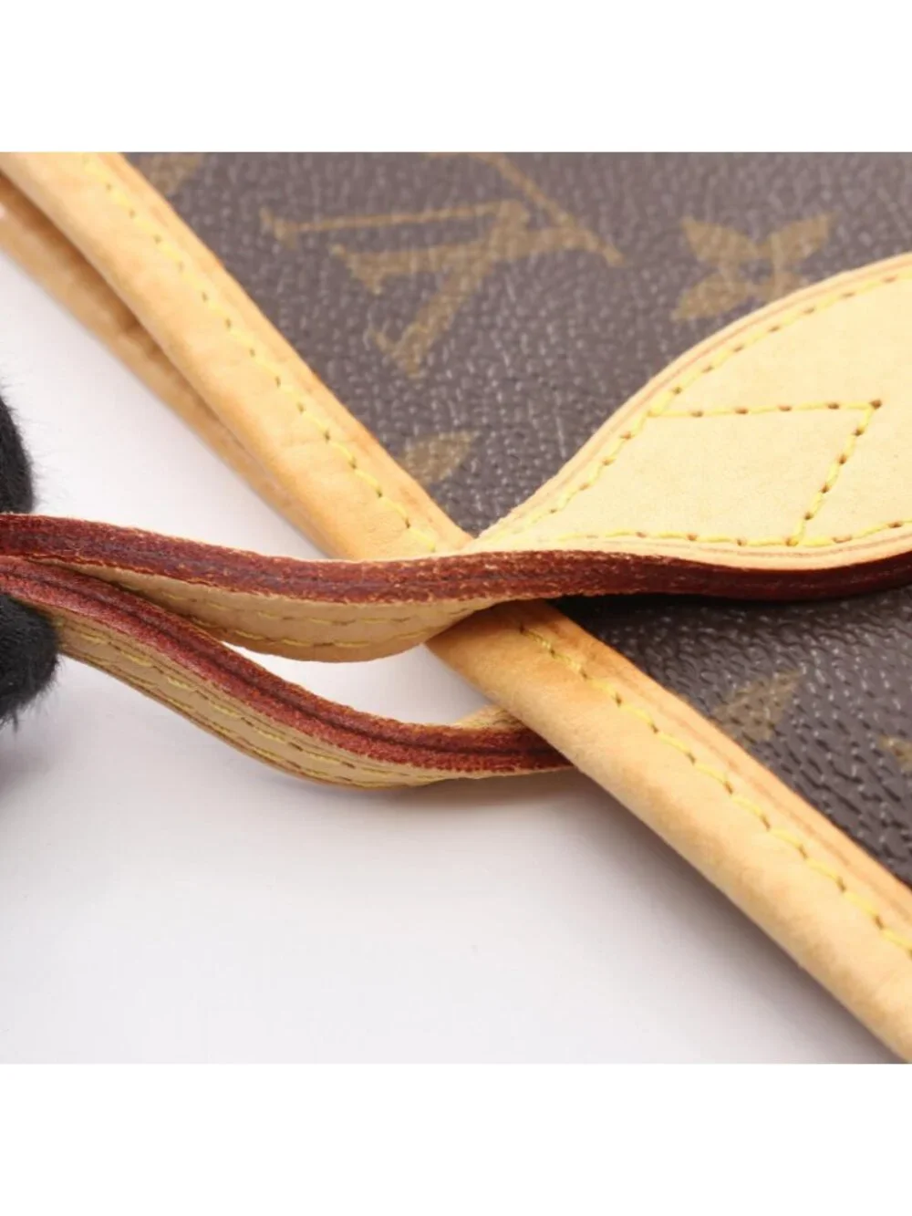 Louis Vuitton Tote Neverfull MM Canvas Leather